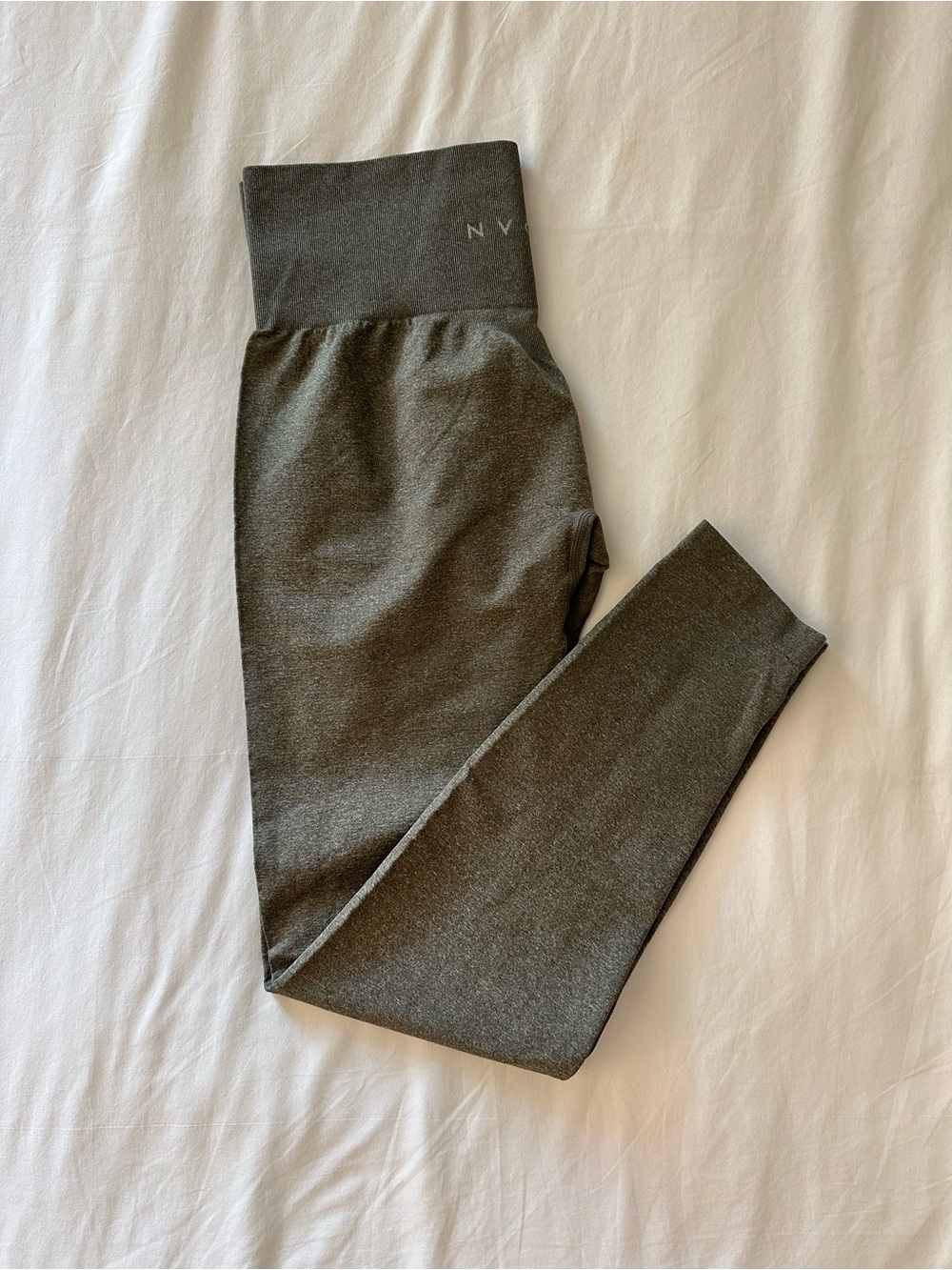 NVGTN Seamless High-Waist Leggings in Olive